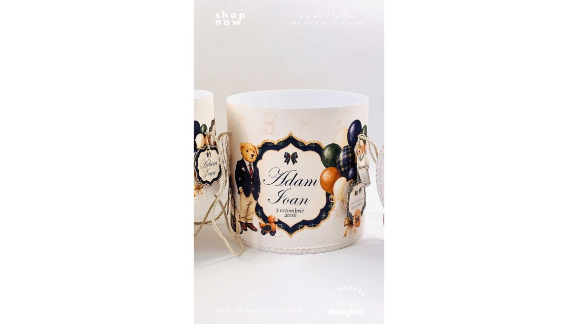Trusou Botez Băiat Paddington Bear Fashion Ralph Lauren 8
